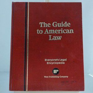 The Guide to American Law Everyone's Legal Encyclopedia Volume 4 CTA-Espionage